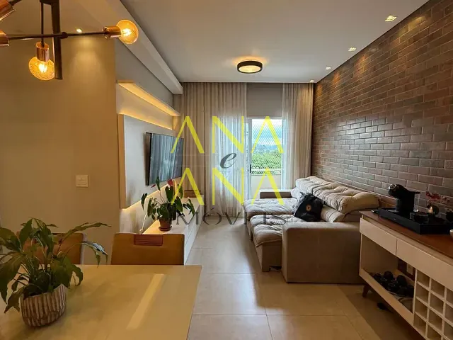 Apartamento 3 quartos e 2 banheiros, para alugar, no bairro Residencial das Ilhas em Bragança Paulista