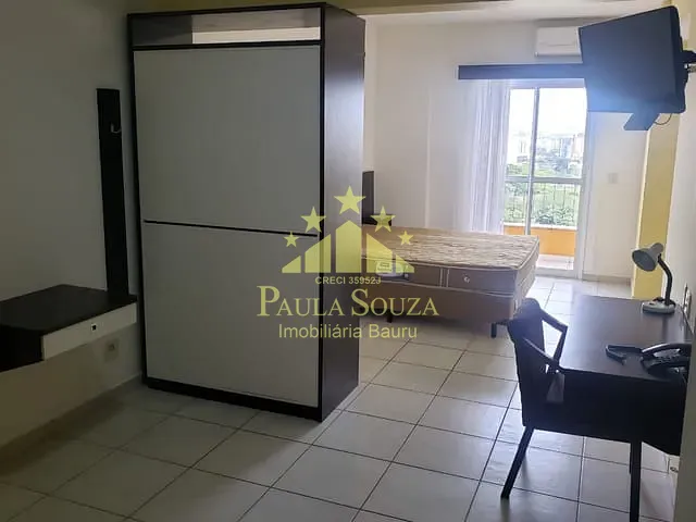 Apartamento com 32m² 1 quarto e 1 banheiro, para alugar, no bairro Vila Nova Cidade Universitária em Bauru