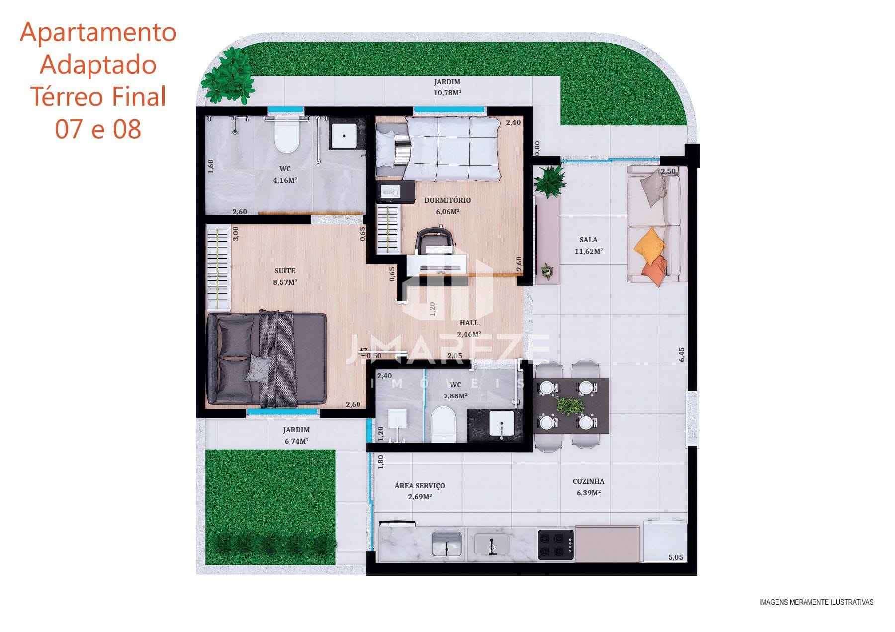 Apartamento à venda com 2 quartos, 49m² - Foto 4