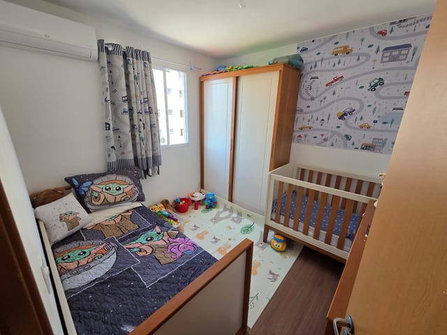 Apartamento 2 quartos e 1 banheiro, à venda, no bairro Atlântica em Rio das Ostras