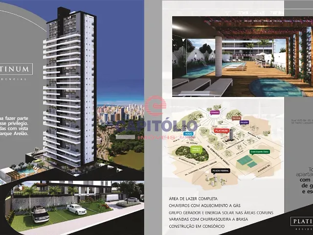 Apartamento 4 quartos e 6 banheiros, à venda, no bairro Setor Pedro Ludovico em Goiânia