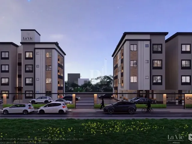 Apartamento 2 quartos e 2 banheiros, à venda, no bairro Areias em Tijucas