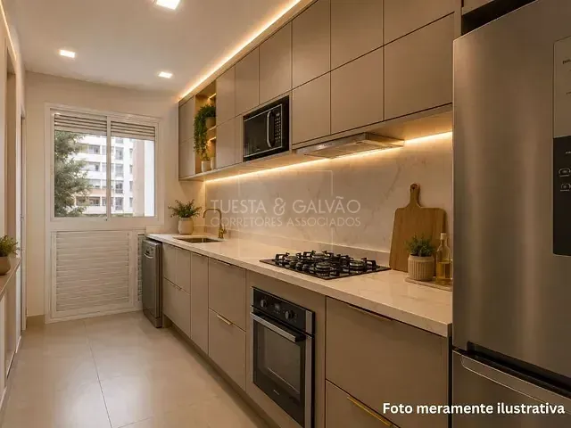 Apartamento com 94m² 3 quartos e 2 banheiros, à venda, no bairro Água Verde em Curitiba