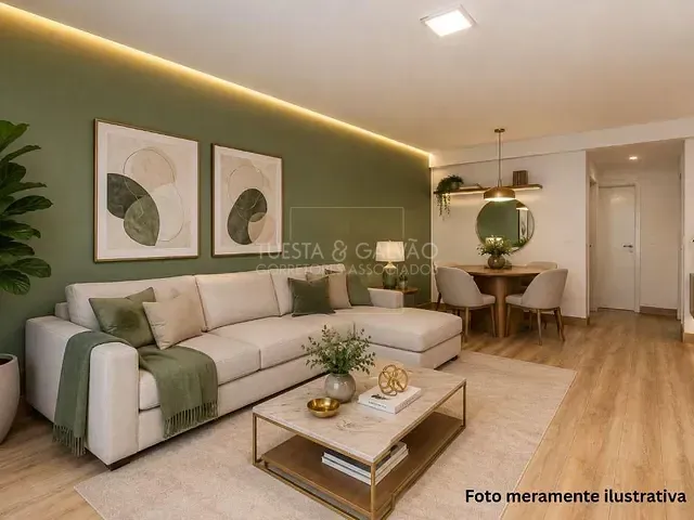Apartamento com 94m² 3 quartos e 2 banheiros, à venda, no bairro Água Verde em Curitiba