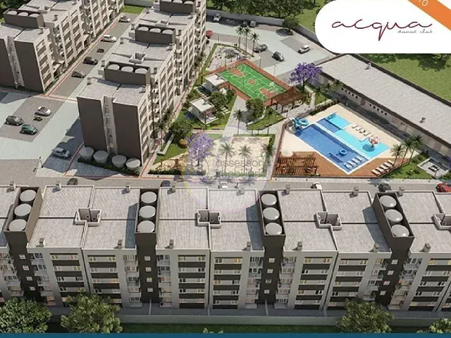 Apartamento 2 quartos e 1 banheiro, à venda, no bairro Areal em Pelotas