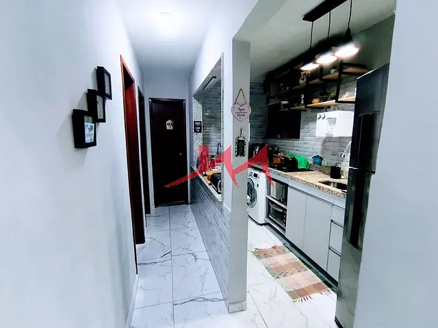 Apartamento com 57m² 2 quartos e 1 banheiro, à venda, no bairro Galo Branco em São Gonçalo