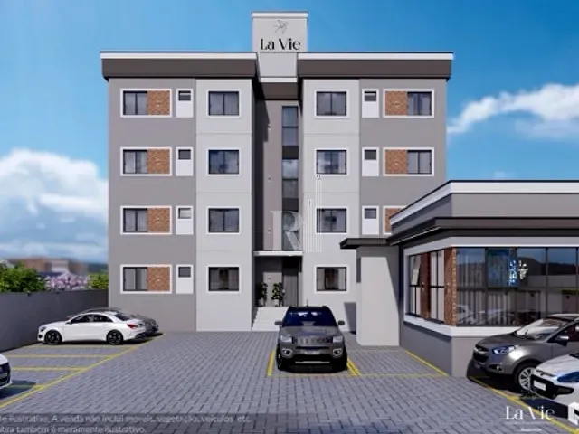 Apartamento 2 quartos e 1 banheiro, à venda, no bairro Joaia em Tijucas