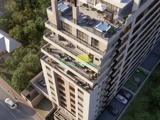 Apartamento 1 quarto e 1 banheiro, à venda, no bairro Barreiros em São José