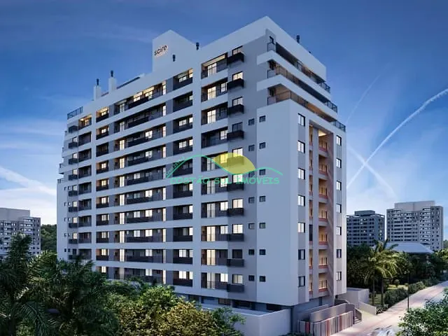 Apartamento 1 quarto e 1 banheiro, à venda, no bairro Barreiros em São José