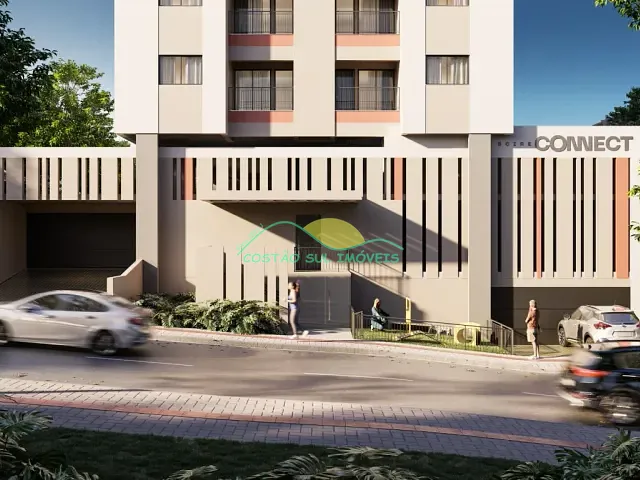 Apartamento 1 quarto e 1 banheiro, à venda, no bairro Barreiros em São José