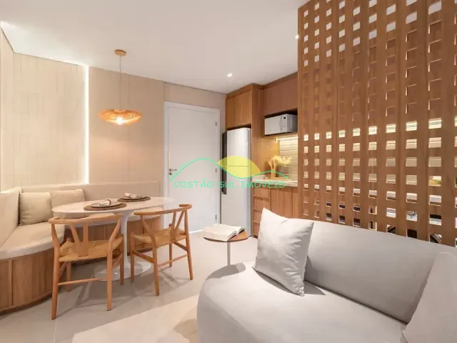 Apartamento 1 quarto e 1 banheiro, à venda, no bairro Barreiros em São José