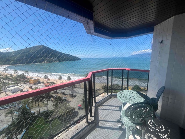Foto do Apartamento - Apartamento para locação, frente mar com 01 dormitório e lazer completo na praia Martim de Sá, em Caraguatatuba, litoral norte de SP | Innova Imobiliária