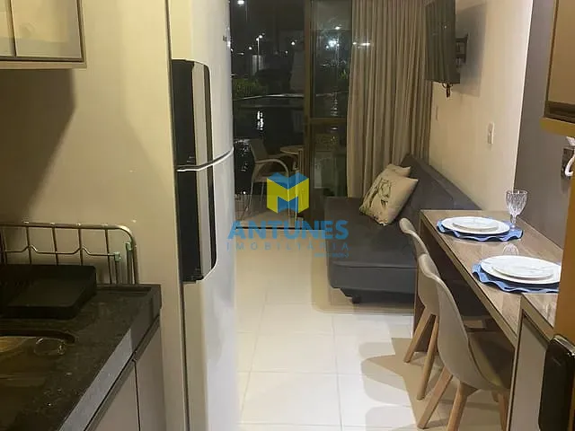 Apartamento com 30m² 1 quarto e 1 banheiro, à venda, no bairro Muro Alto em Ipojuca