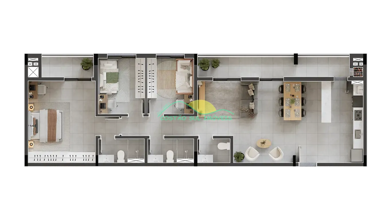 Apartamento, 2 quartos, 52 m² - Foto 34