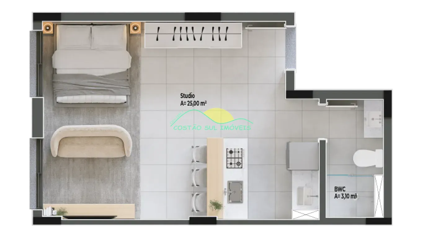 Apartamento, 2 quartos, 52 m² - Foto 36