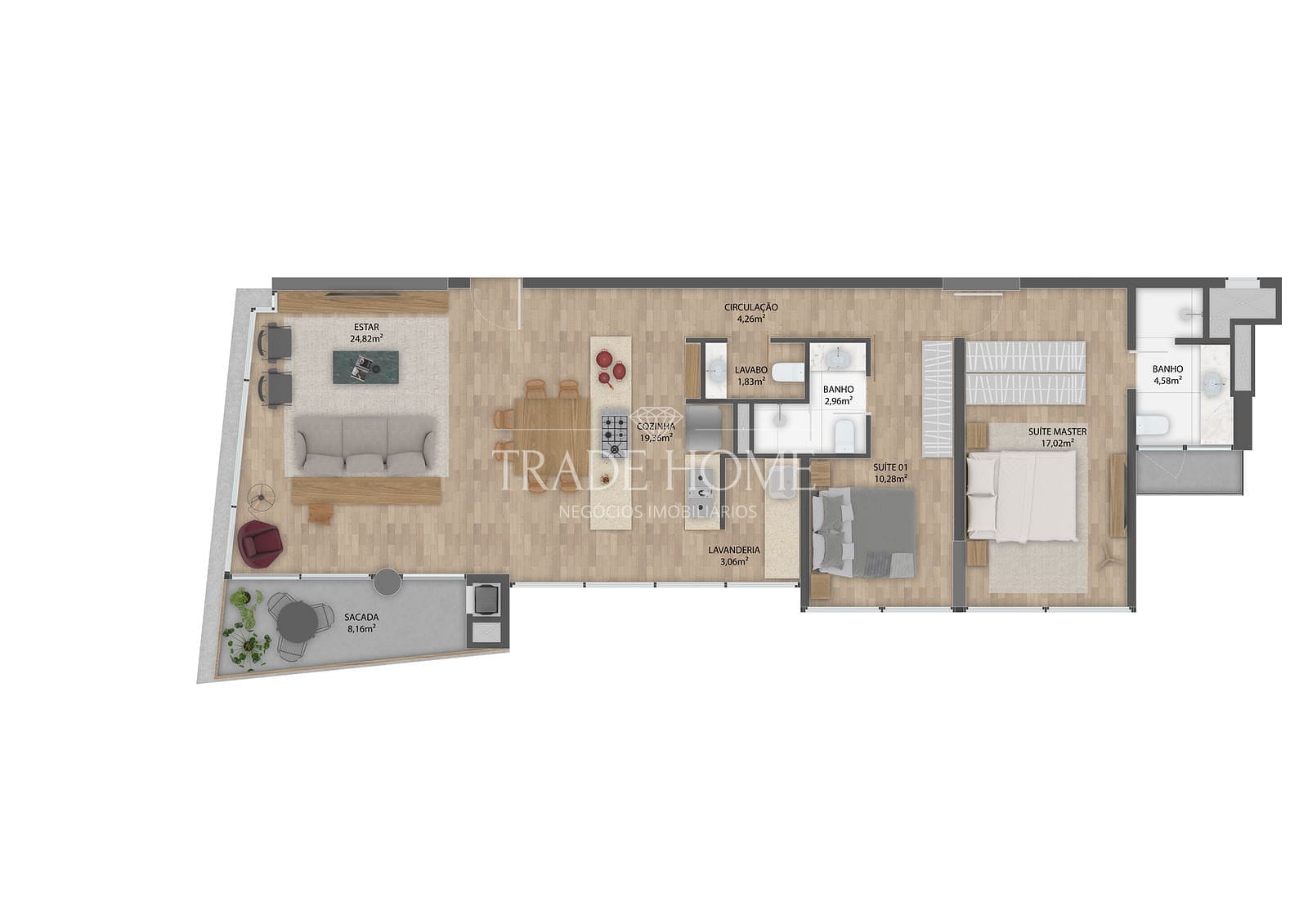 Apartamento, 3 quartos, 144 m² - Foto 70