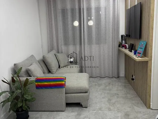 Apartamento 2 quartos e 1 banheiro, à venda, no bairro Vila Bela Flor em Mogi das Cruzes