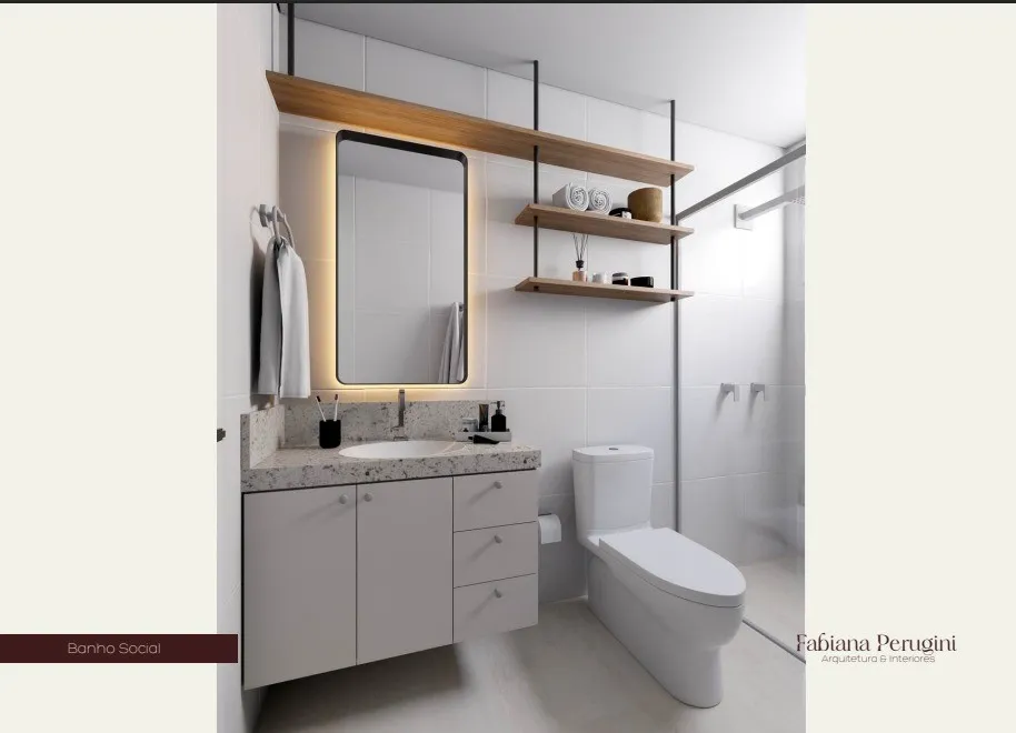 Perspectiva do Apartamento - Residencial Portal do Ipê IV – Unidades Garden com 2 quartos à venda no Vale do Ipê, Juiz de Fora, MG. | Bom Clima Imoveis Ltda