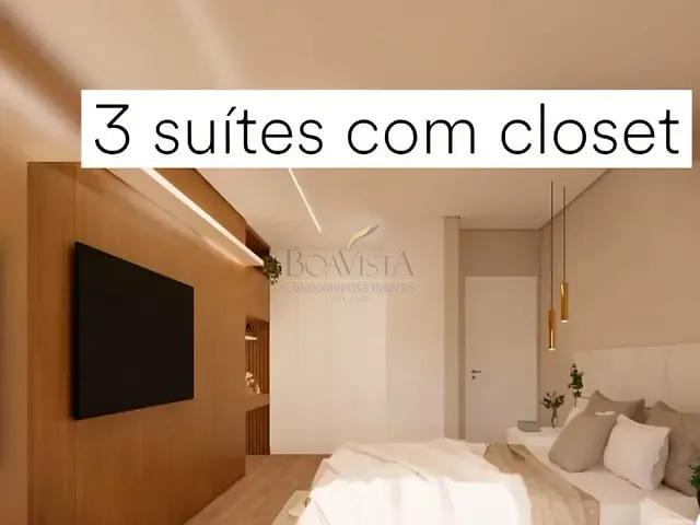 Apartamento 3 quartos e 4 banheiros, à venda, no bairro Vila Gardênia em Atibaia
