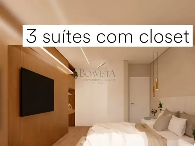 Apartamento 3 quartos e 4 banheiros, à venda, no bairro Vila Gardênia em Atibaia