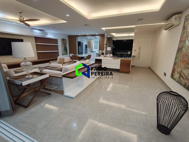Apartamento com 220m² 3 quartos e 5 banheiros, à venda, no bairro Jardim Oceânico em Rio de Janeiro