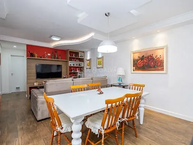 Apartamento com 94m² 3 quartos e 2 banheiros, à venda, no bairro Água Verde em Curitiba