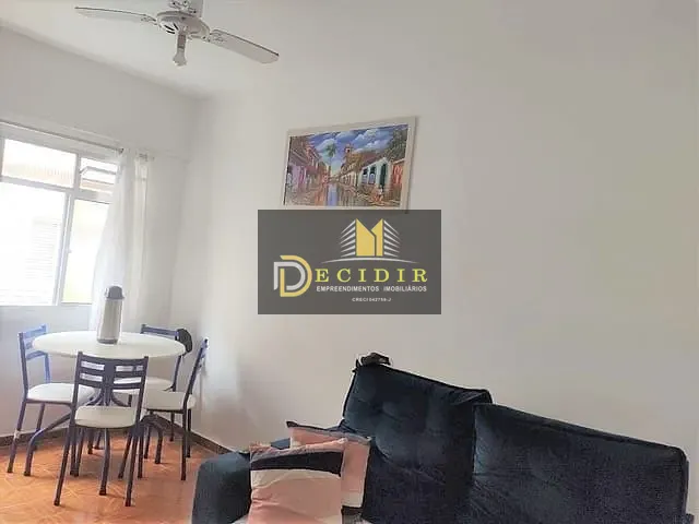 Apartamento com 45m² 1 quarto e 1 banheiro, para alugar, no bairro Aviação em Praia Grande