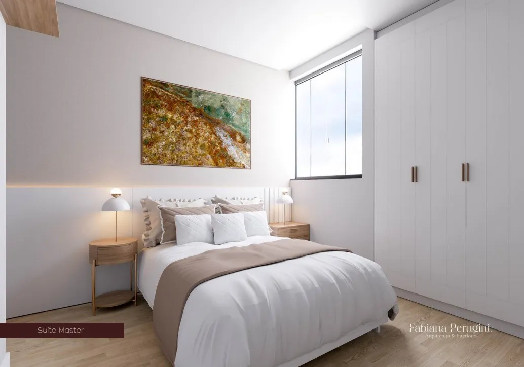 Perspectiva do Apartamento - Residencial Portal do Ipê IV – Apartamentos Tipo com 2 quartos (1 suíte) à venda no Vale do Ipê, Juiz de Fora – MG | Bom Clima Imoveis Ltda