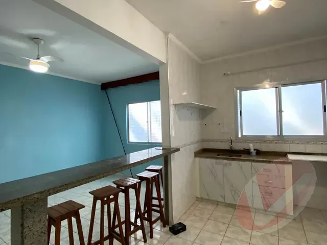 Apartamento 2 quartos e 1 banheiro, para alugar, no bairro Vila Caiçara em Praia Grande
