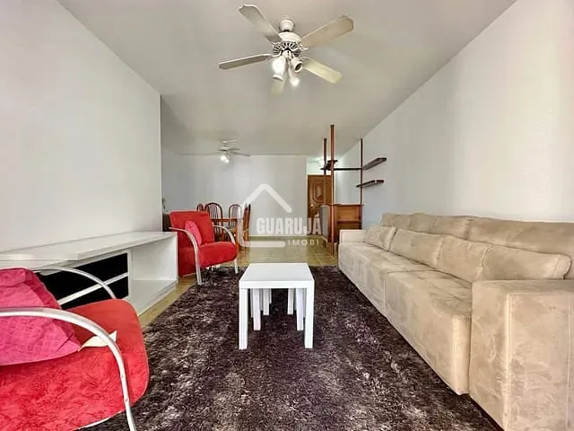 Apartamento com 137m² 4 quartos e 3 banheiros, à venda, no bairro Pitangueiras em Guarujá