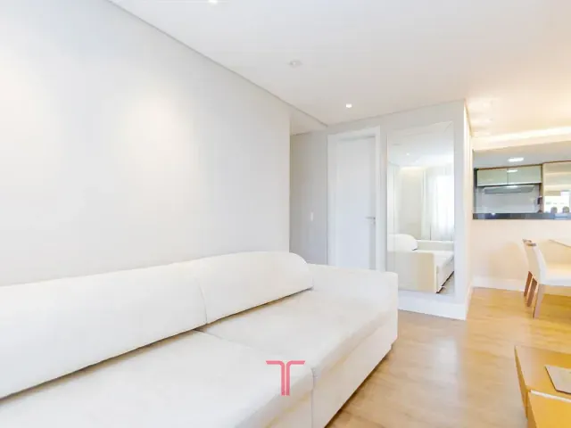 Apartamento com 91m² 2 quartos e 2 banheiros, para alugar, no bairro Cabral em Curitiba
