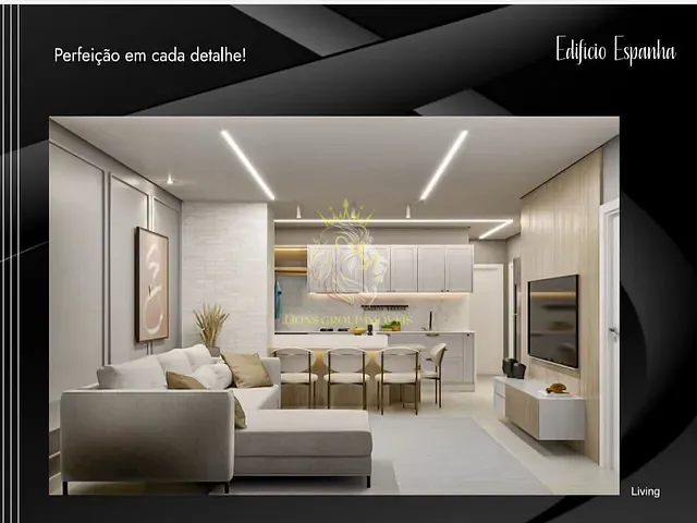 Apartamento 2 quartos e 2 banheiros, à venda, no bairro Tabuleiro em Camboriú