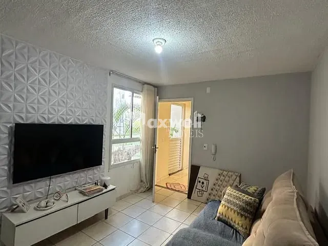 Apartamento com 46m² 2 quartos e 1 banheiro, à venda, no bairro Residencial Porto Dourado em Goiânia
