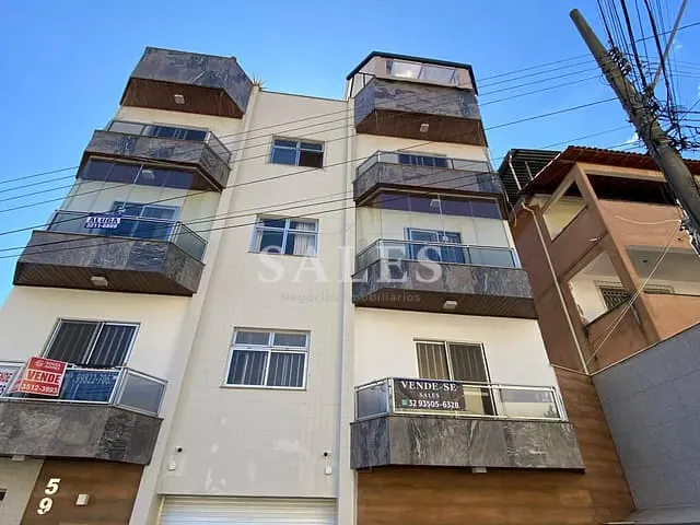 Apartamento com 112m² 3 quartos e 3 banheiros, à venda, no bairro Santa Cecília em Juiz de Fora