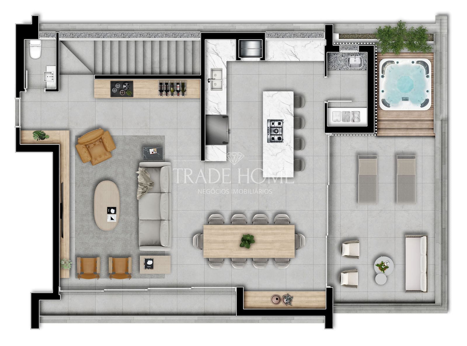 Apartamento, 2 quartos, 134 m² - Foto 52