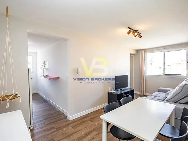 Apartamento 2 quartos e 1 banheiro, à venda, no bairro Cidade Industrial em Curitiba