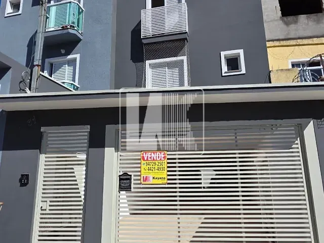 Apartamento com 52m² 2 quartos e 1 banheiro, à venda, no bairro Vila Palmares em Santo André
