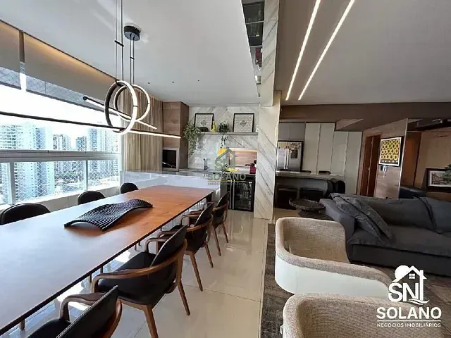 Apartamento com 155m² 3 quartos e 4 banheiros, à venda, no bairro Setor Bueno em Goiânia