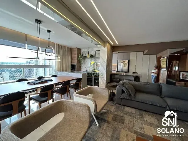Apartamento com 155m² 3 quartos e 4 banheiros, à venda, no bairro Setor Bueno em Goiânia