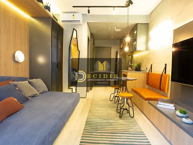 Apartamento com 40m² 1 quarto e 1 banheiro, à venda, no bairro Centro em São Paulo