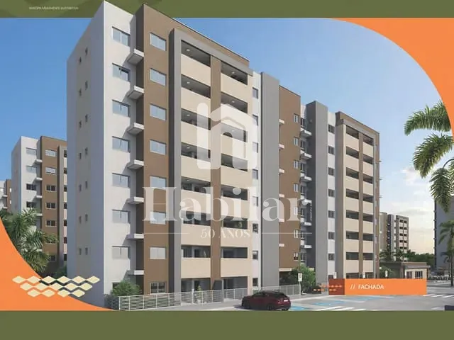 Apartamento 2 quartos e 2 banheiros, à venda, no bairro Aruana em Aracaju
