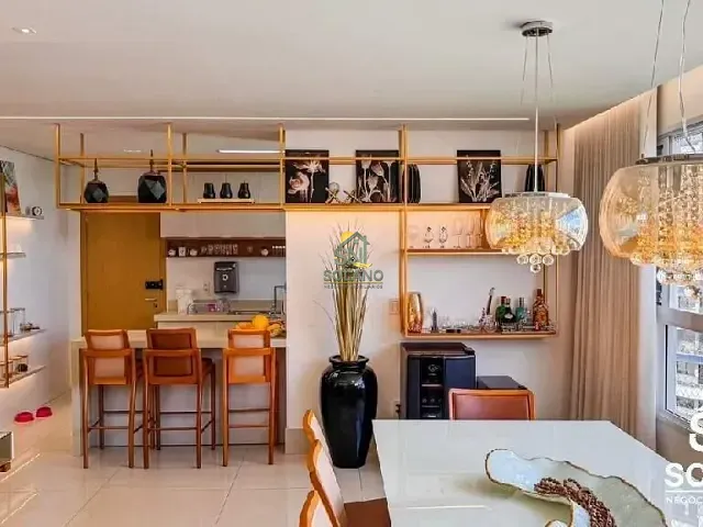 Apartamento com 139m² 3 quartos e 4 banheiros, à venda, no bairro Residencial Leblon Marista- Setor Marista em Goiânia