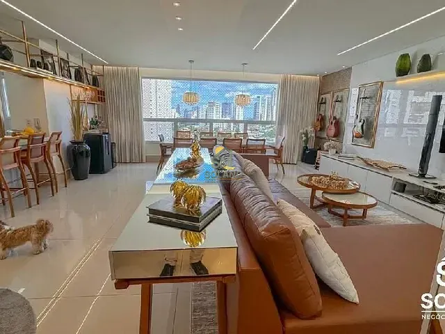 Apartamento com 139m² 3 quartos e 4 banheiros, à venda, no bairro Residencial Leblon Marista- Setor Marista em Goiânia