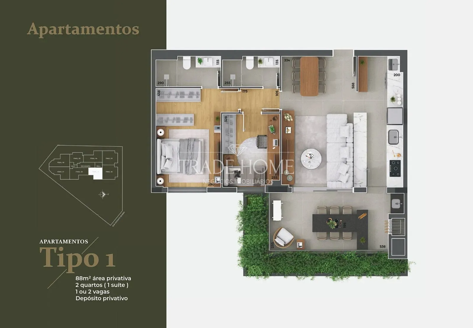 Apartamento, 2 quartos, 169 m² - Foto 22