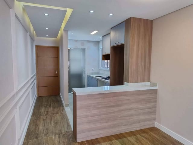 Apartamento 2 quartos e 1 banheiro, à venda, no bairro Campestre em Santo André