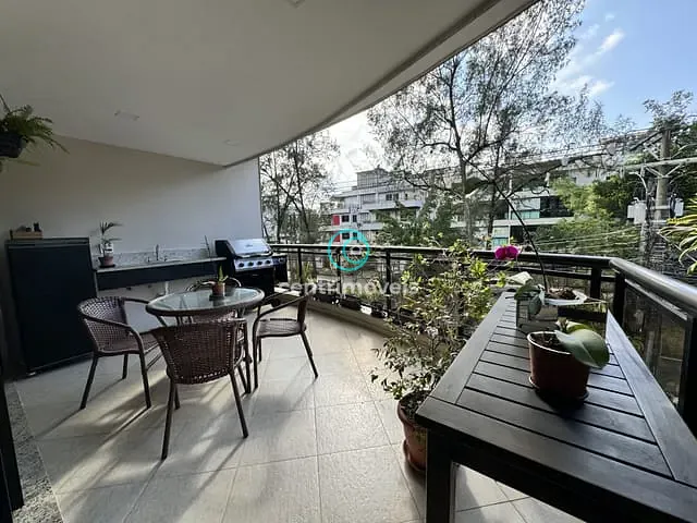 Apartamento com 160m² 3 quartos e 5 banheiros, à venda, no bairro Recreio dos Bandeirantes em Rio de Janeiro