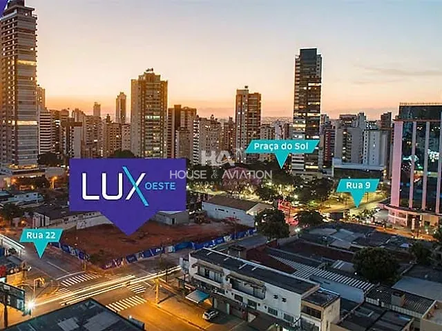Apartamento com 42m² 1 quarto e 1 banheiro, à venda, no bairro Setor Oeste em Goiânia