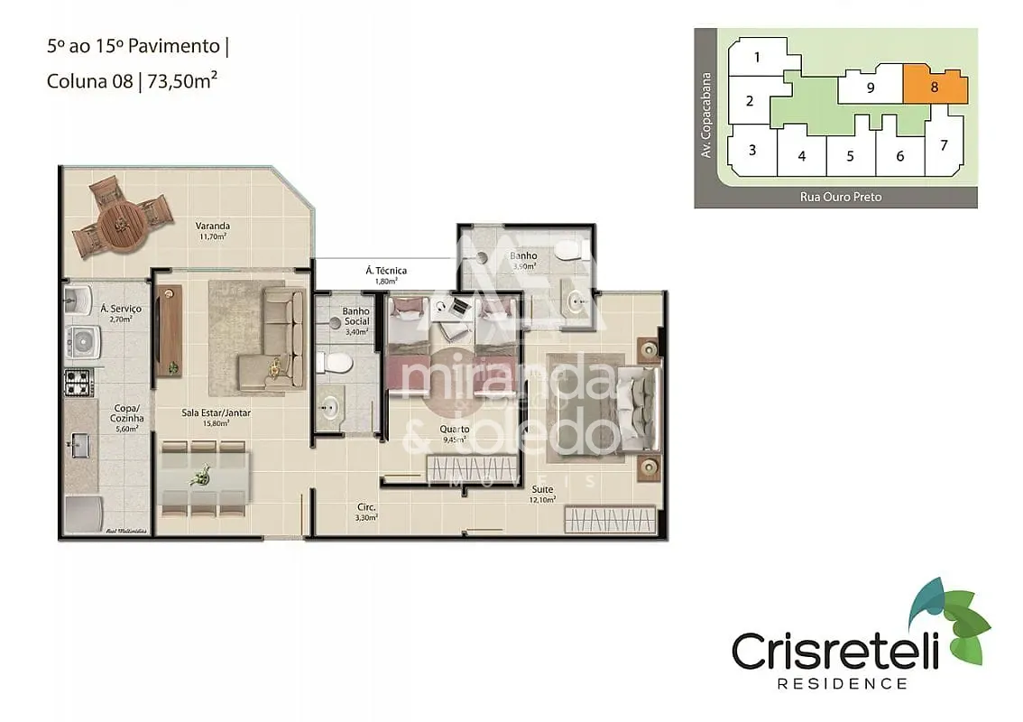 Apartamento, 2 quartos, 10 m² - Foto 14