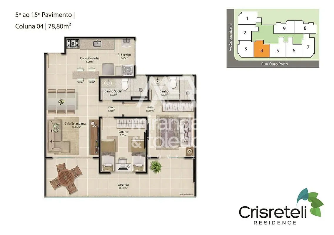 Apartamento, 2 quartos, 10 m² - Foto 10