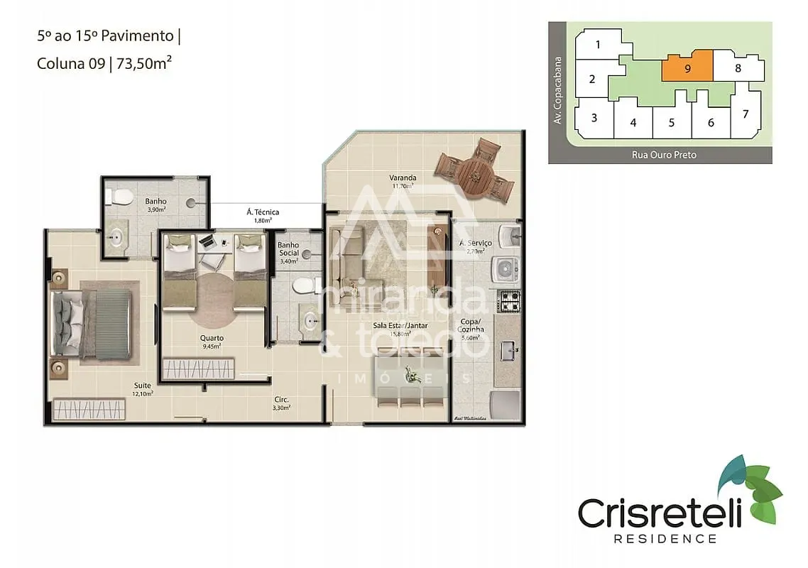 Apartamento, 2 quartos, 10 m² - Foto 15